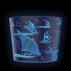 Moana 130oz Outrigger LED Popcorn Bucket