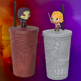 Masters of the Universe 32oz He-Man & Skeletor Totem Cup Set