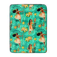 Moana Motunui Hero Plush Blanket