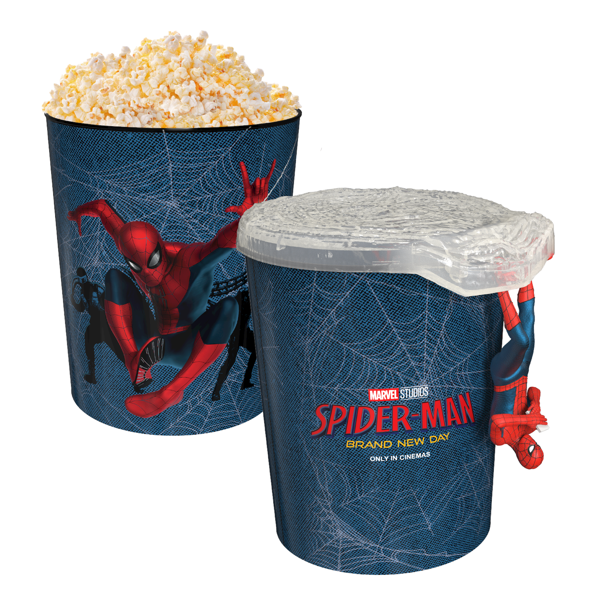 Spider-Man: Brand New Day 130oz Popcorn Bucket with Web Lid